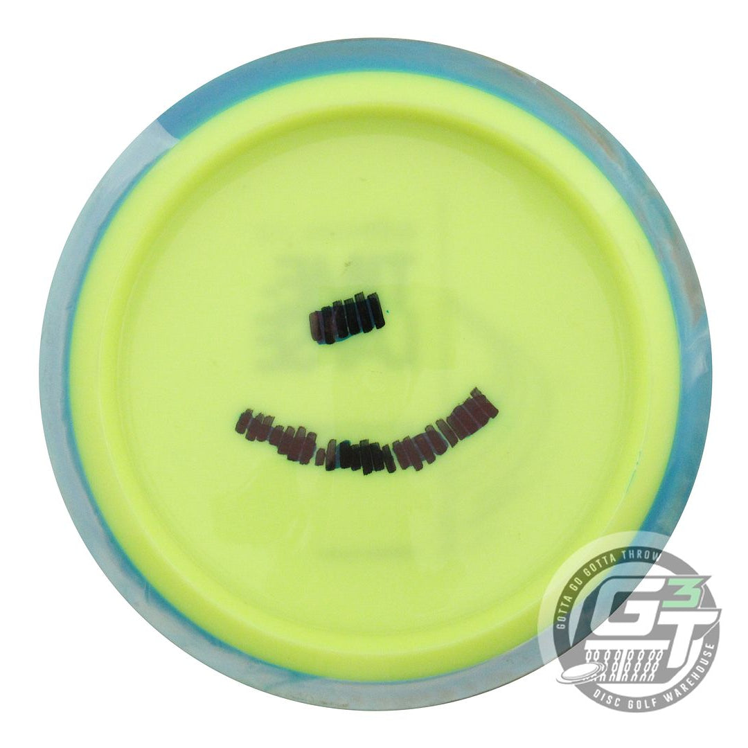 USED Axiom Discs Neutron Time Lapse 172g Yellow Blue Rim Driver Golf Disc