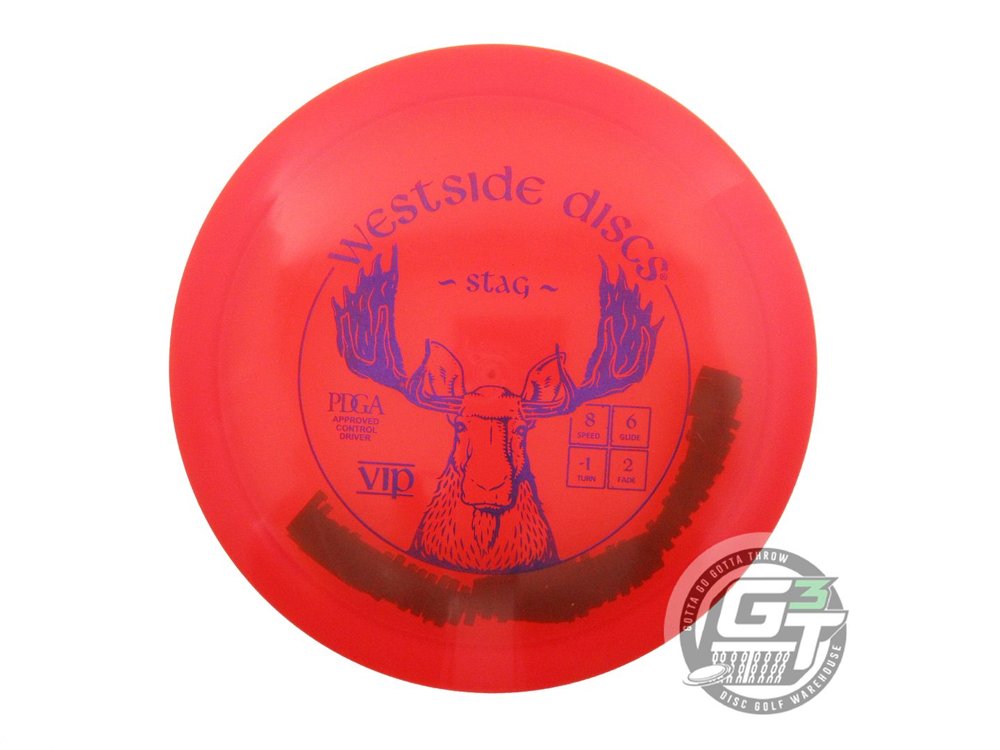 USED Westside Discs VIP Stag 173g Red Blue Foil Fairway Driver Golf Disc