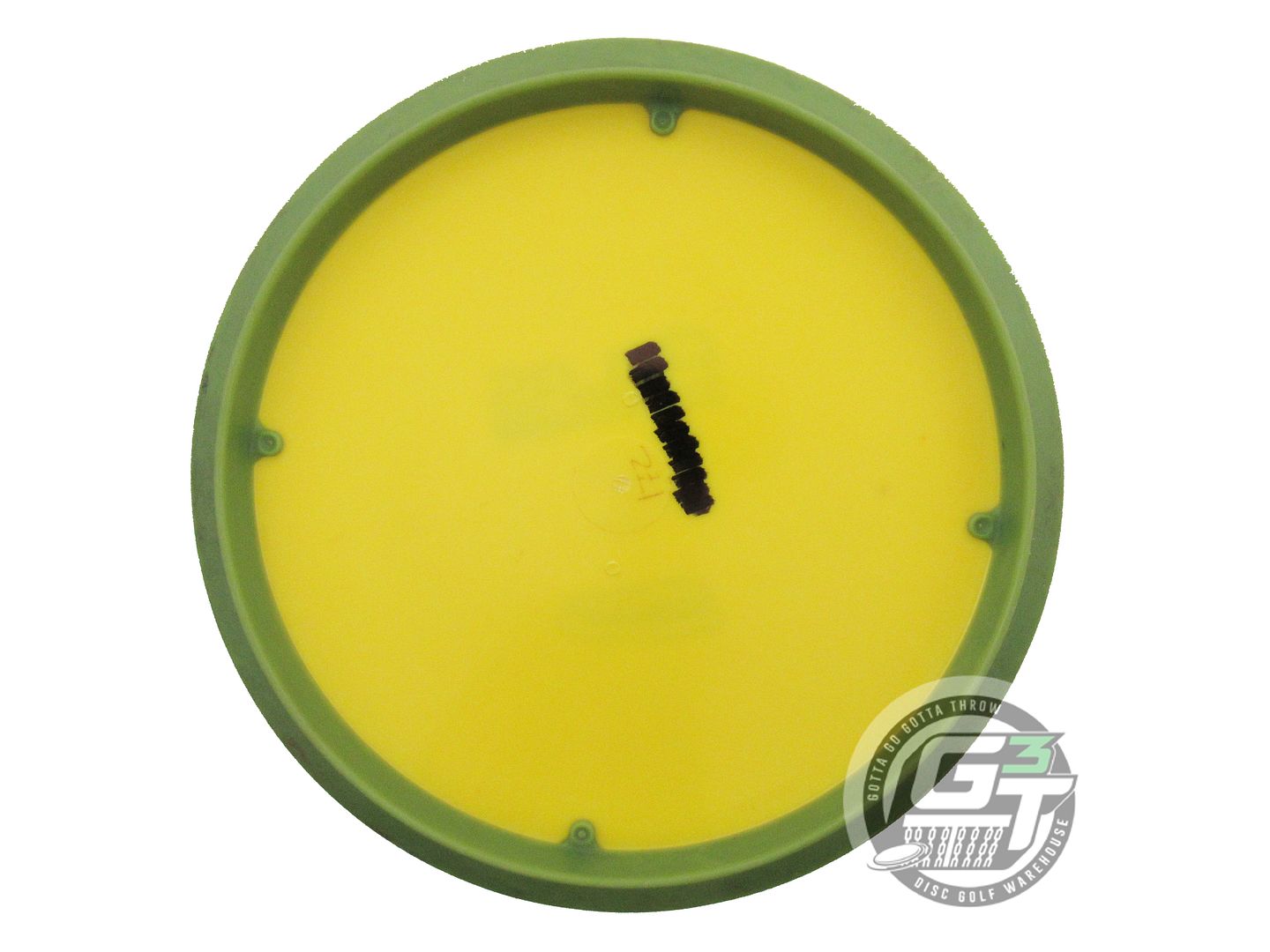 USED Innova Star Atlas 172g Yellow Silver Shatter Green Rim Midrange Golf Disc