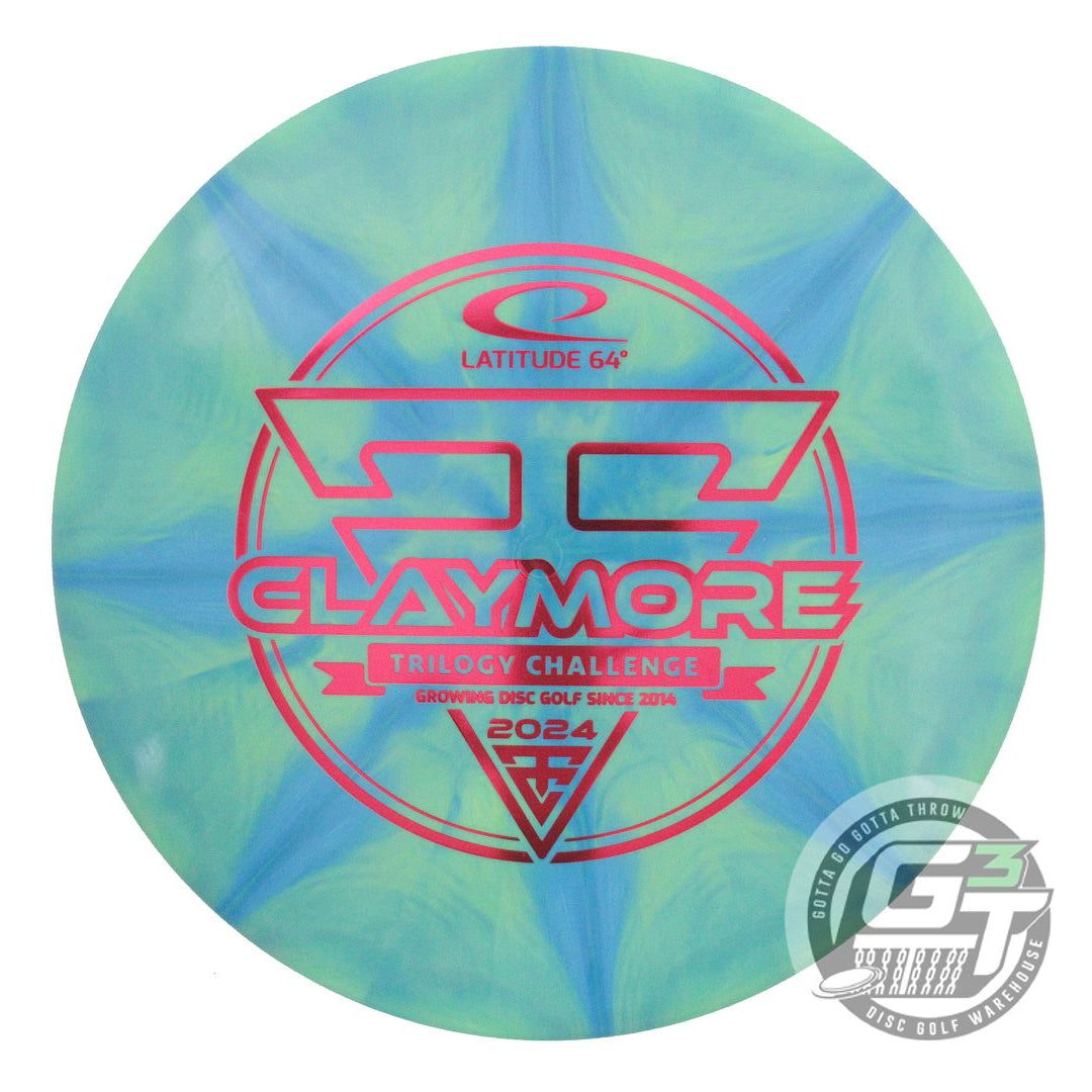 Latitude 64 Limited Edition 2024 Trilogy Challenge Gold Ice Burst Claymore Midrange Golf Disc (Individually Listed)