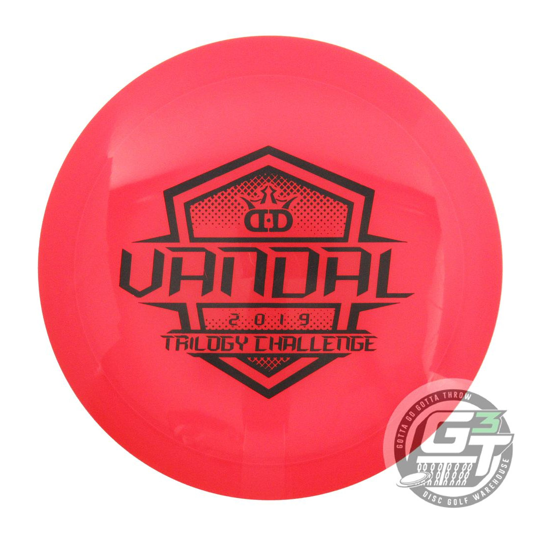 NOS Dynamic Discs Lucid Vandal 172g Red Black Stamp Distance Driver Golf Disc