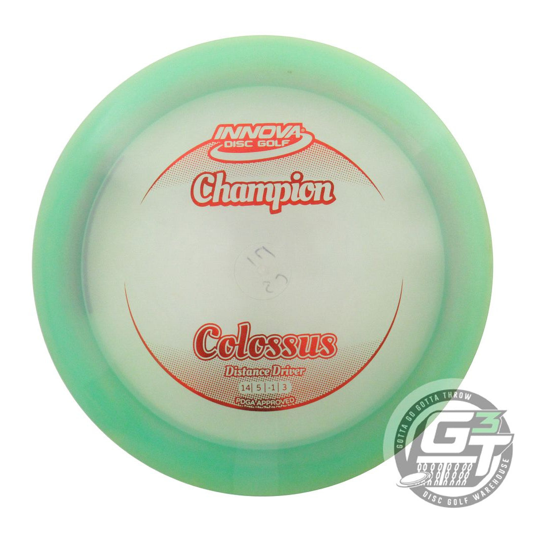 USED Innova Champion Colossus 171g Green Red Foil Distance Driver Golf Disc