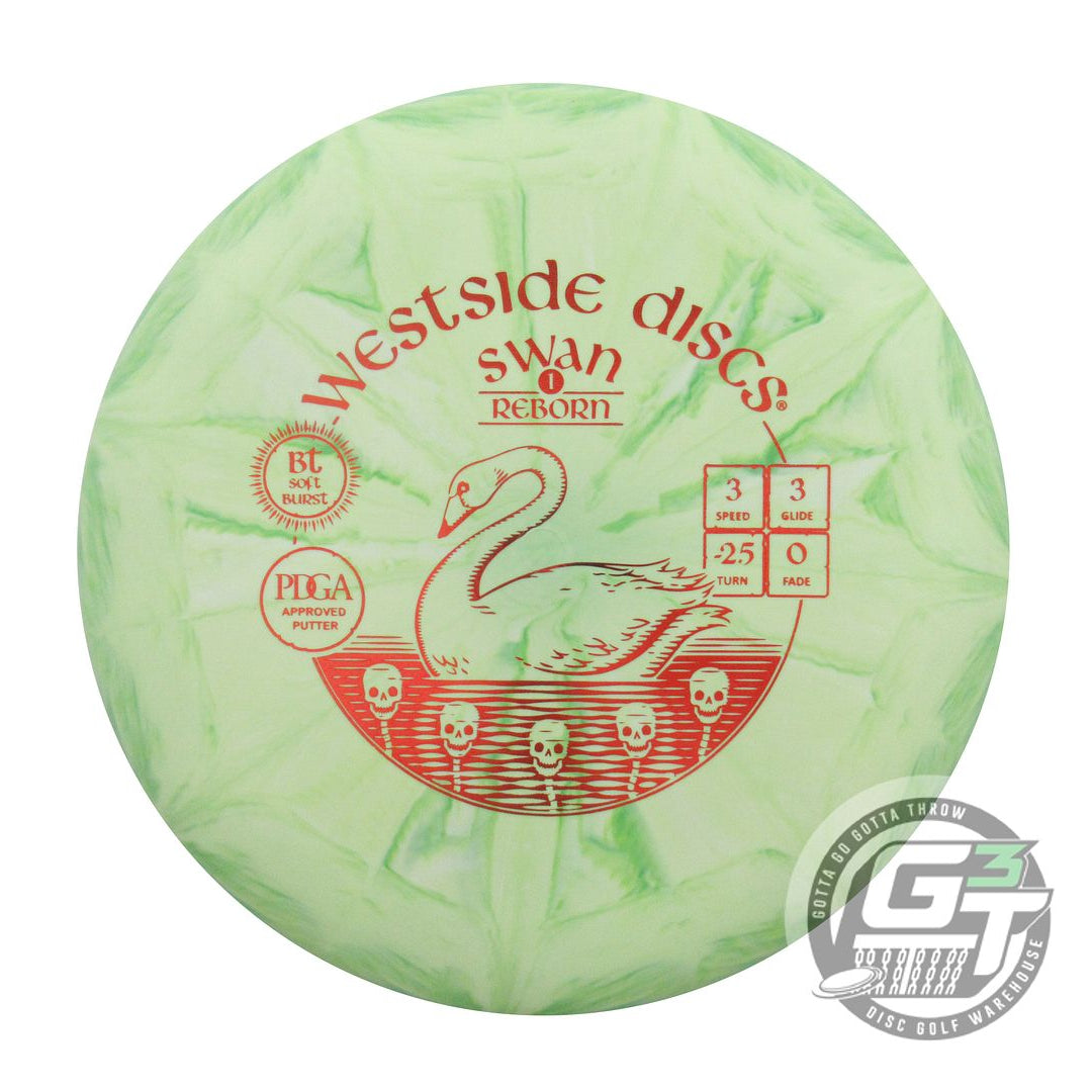 Westside BT Soft Burst Swan 1 Reborn Putter Golf Disc (Individually Listed)
