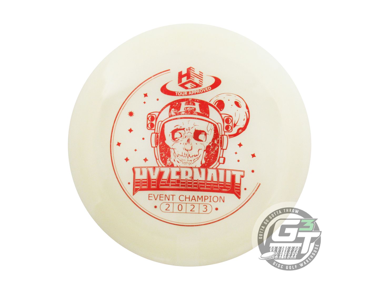 USED Dynamic Discs Lucid Sheriff 173g White Red Foil Distance Driver Golf Disc