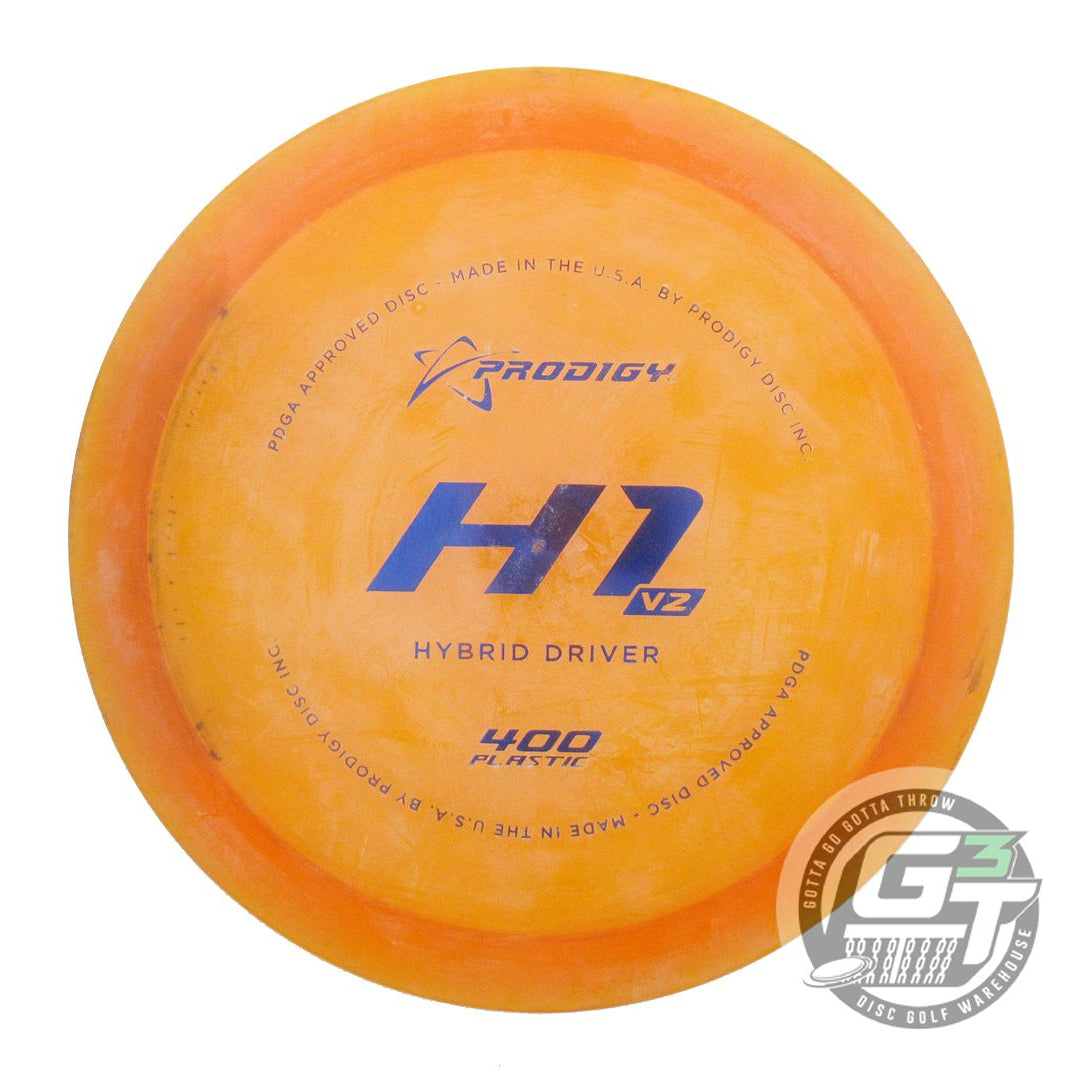 USED Prodigy Discs 400 H1 V2 174g Orange Blue Foil CHALKY Hybrid Driver Disc