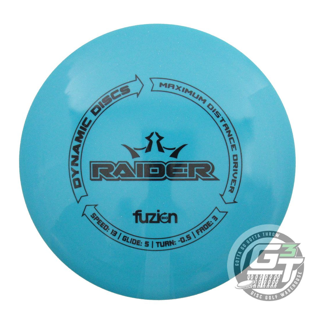 USED Dynamic Discs BioFuzion Raider 176g Teal Black Stamp Driver Golf Disc