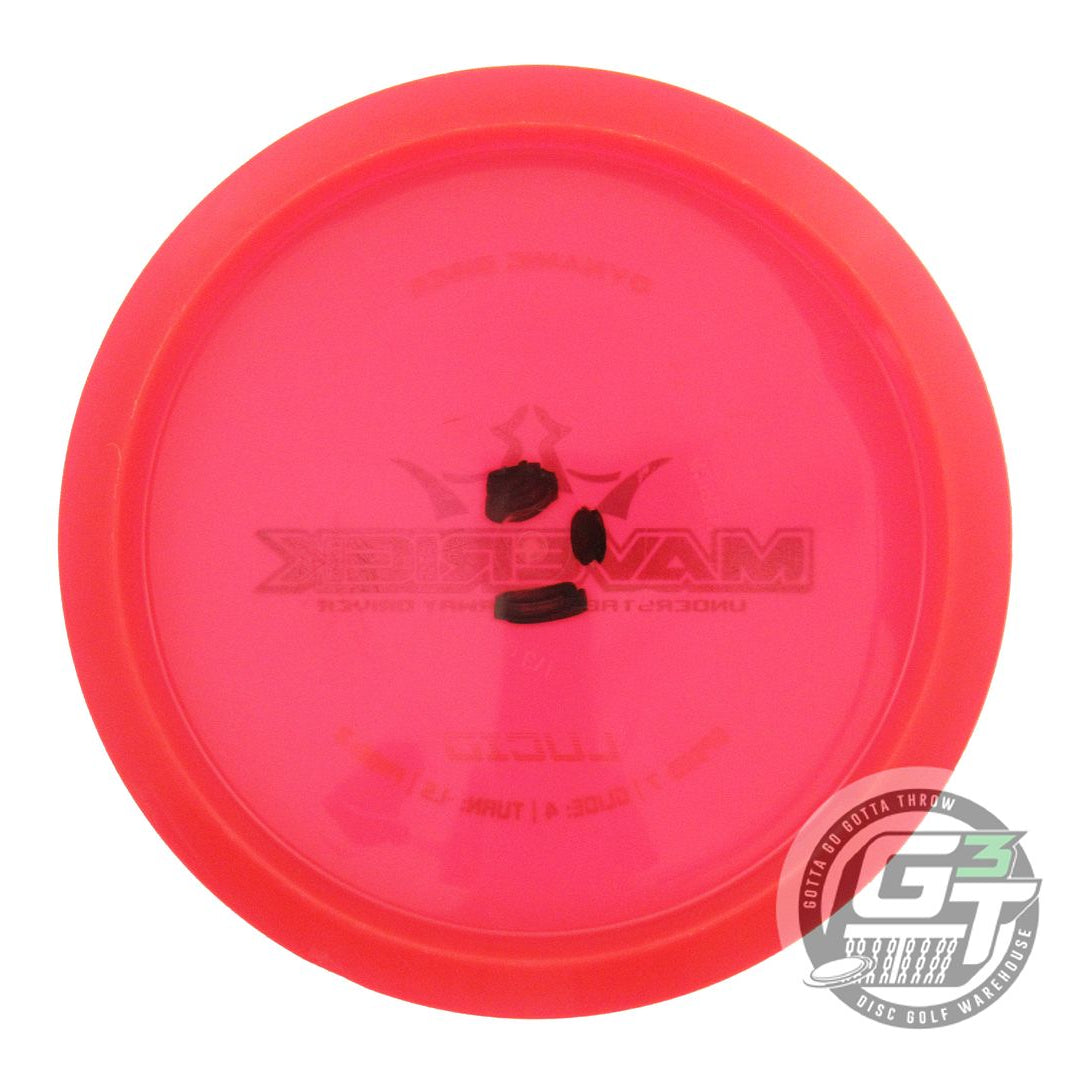 USED Dynamic Discs Lucid Maverick 173g Red Rainbow Foil Distance Driver Disc