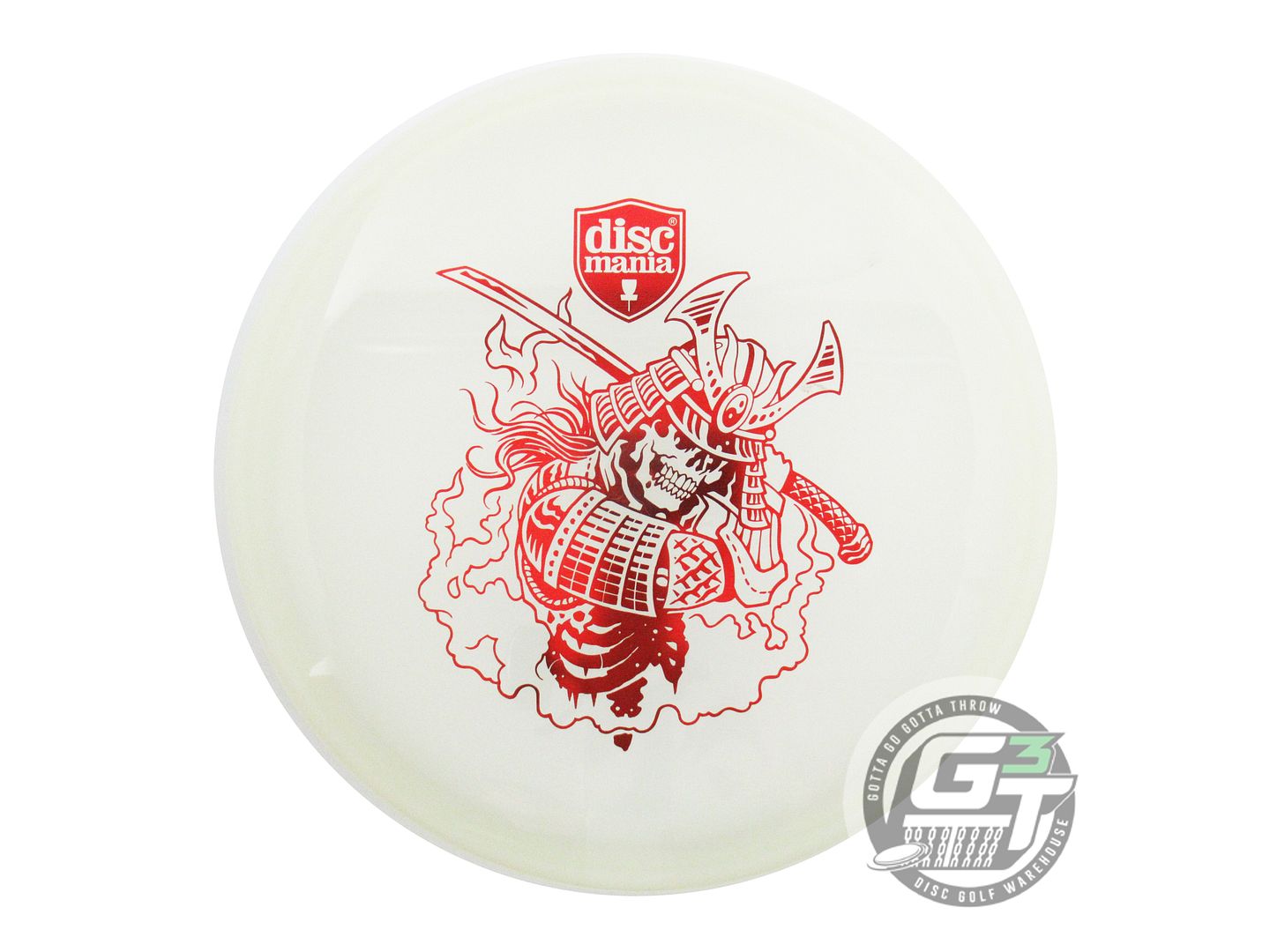 USED DiscMania Active Premium Glow Shogun 174g Red Foil Putter Golf Disc