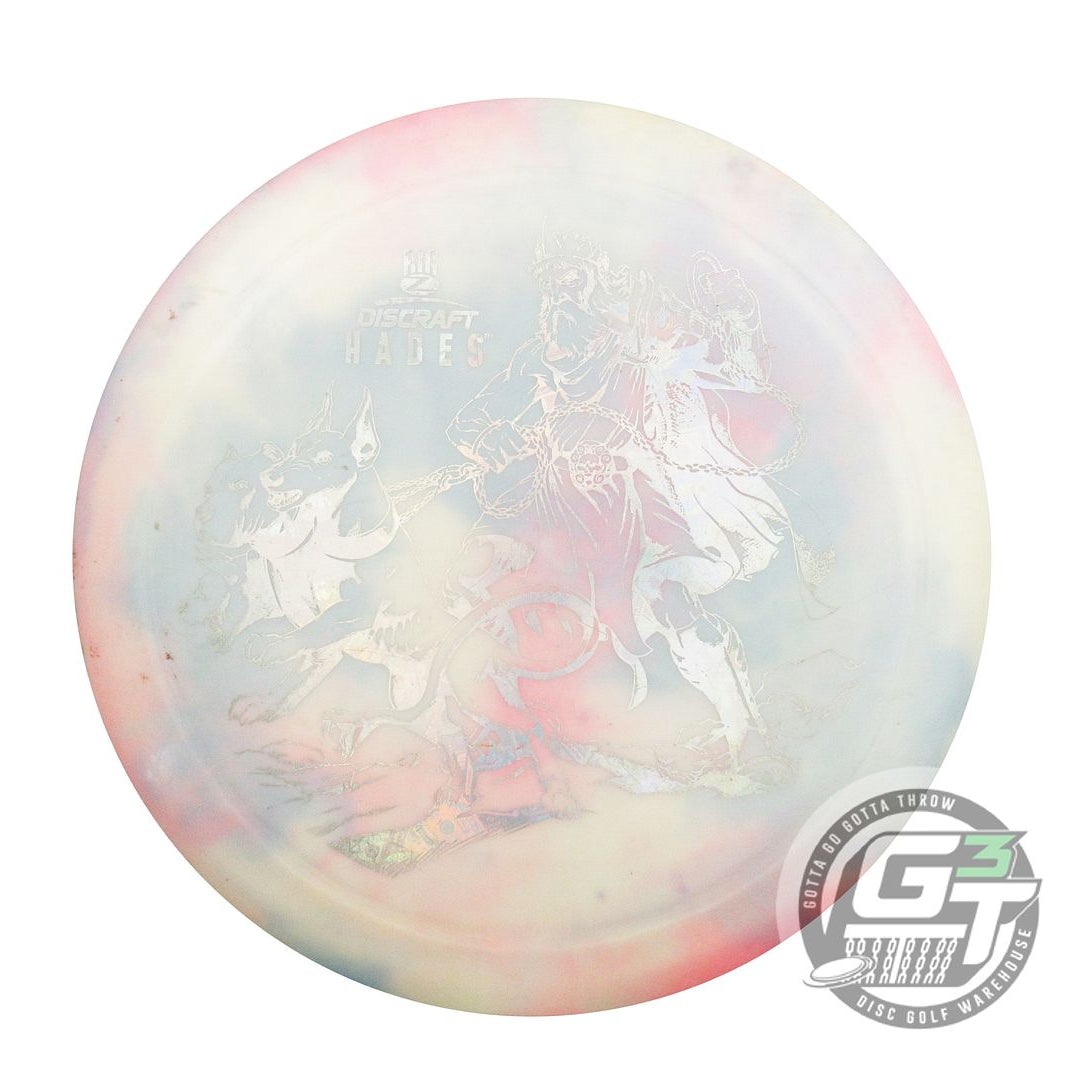 USED Discraft Big Z Hades 174g White HOME DYED Driver Golf Disc