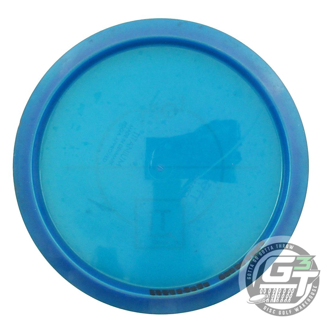 USED Loft Discs Alpha Solid Titanium 175g Blue Gold Foil Fairway Driver Disc