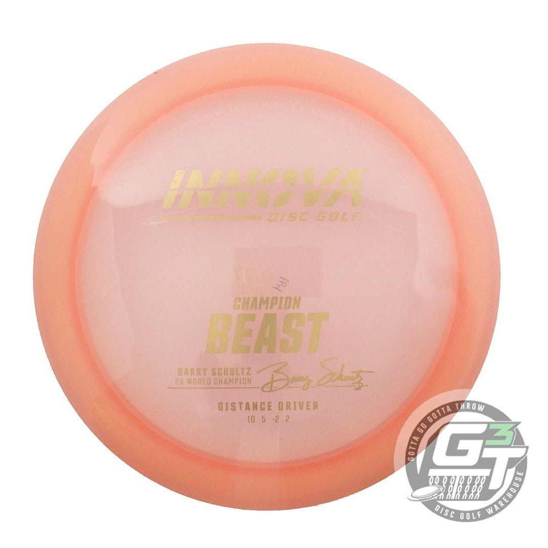 USED Innova Champion Beast 164g Pink Copper Foil Distance Driver Golf Disc
