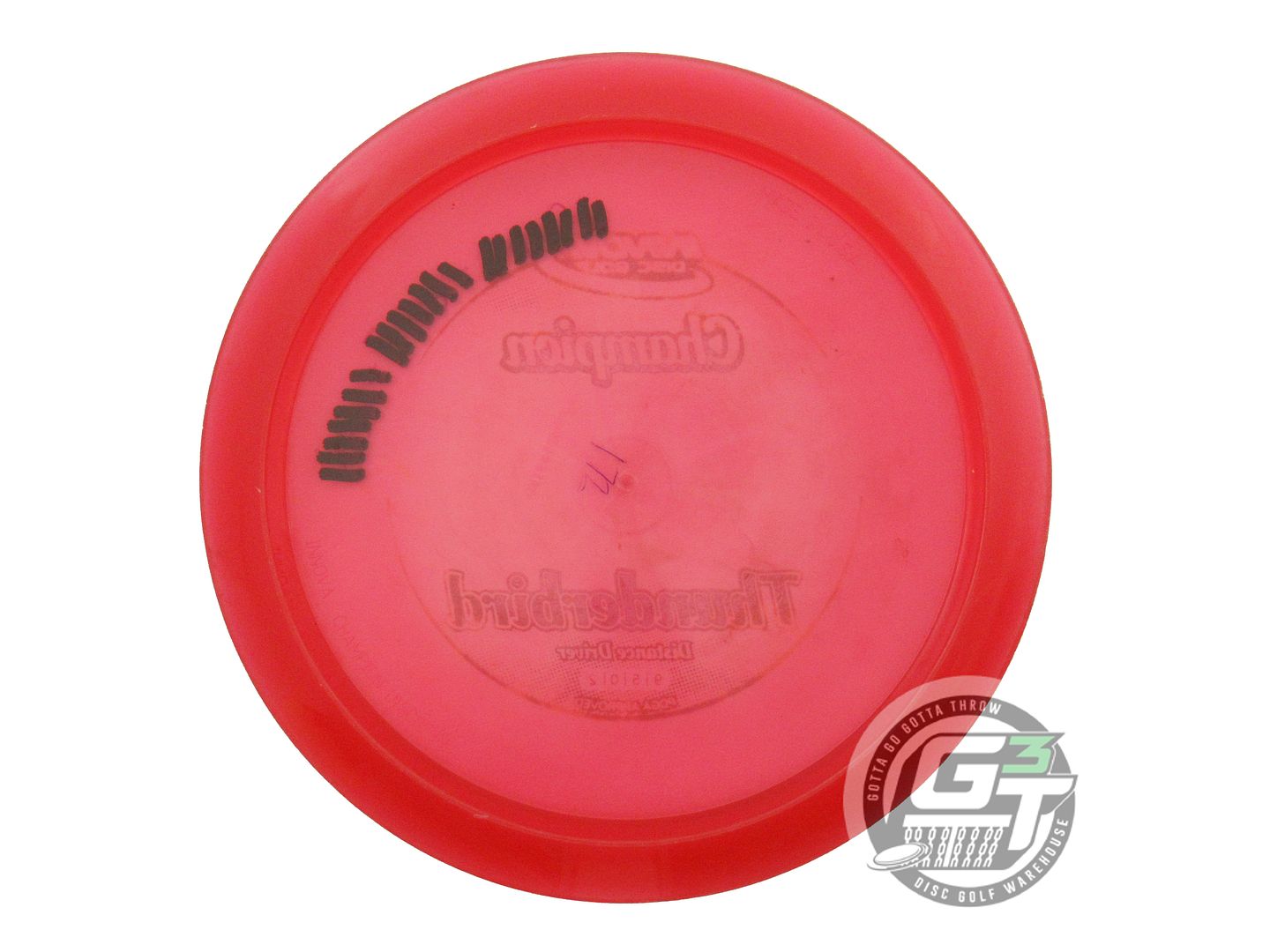 USED Innova Champion Thunderbird 172g Red Gold Foil Distance Driver Golf Disc