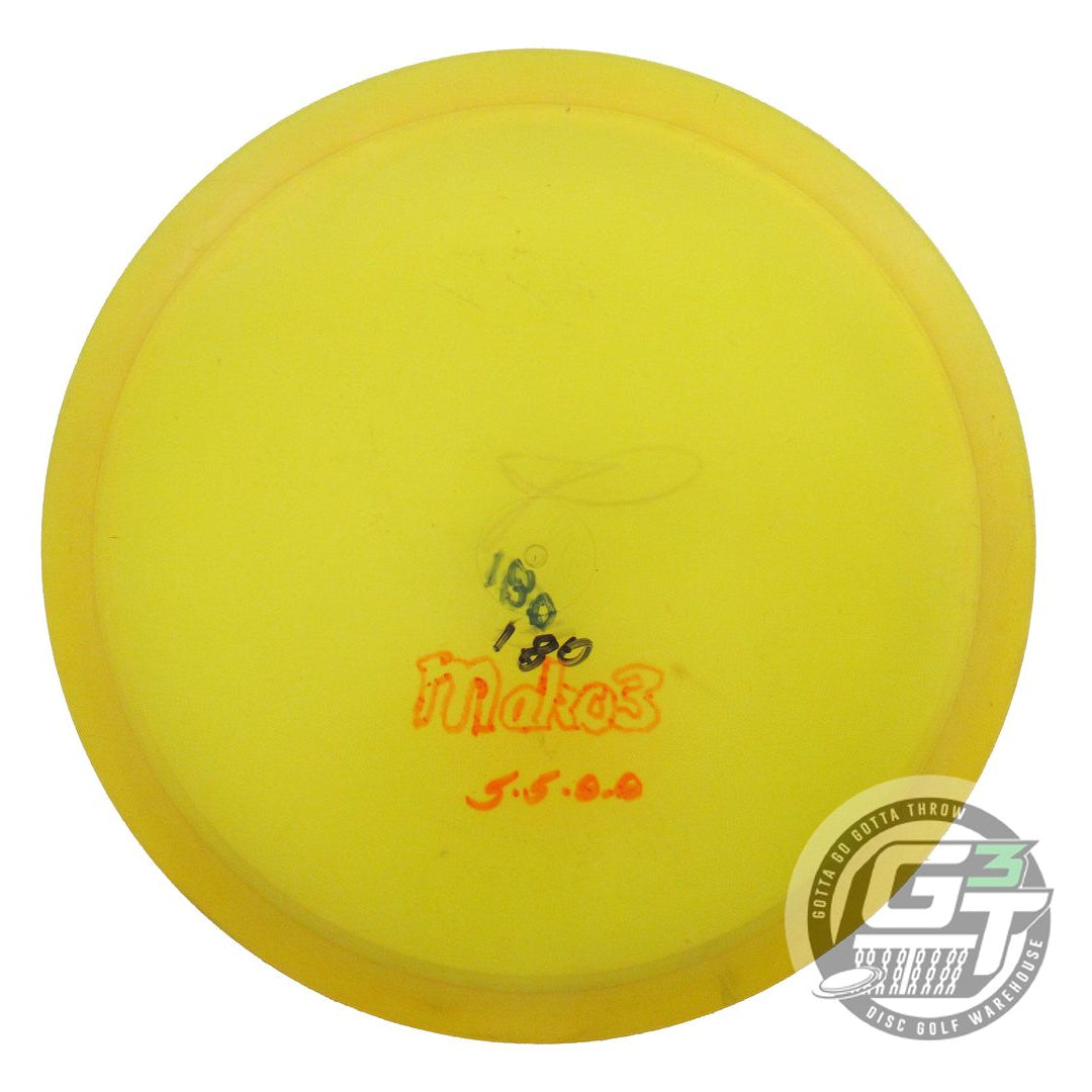 USED Innova Champion Mako3 180g Marigold Wiped Stamp Midrange Golf Disc