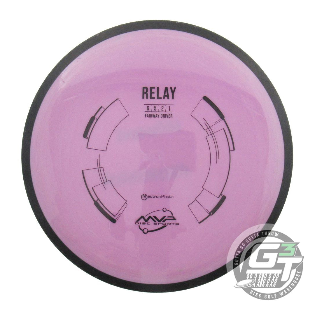 USED MVP Disc Sports Neutron Relay 170g Lilac Fairway Driver Golf Disc