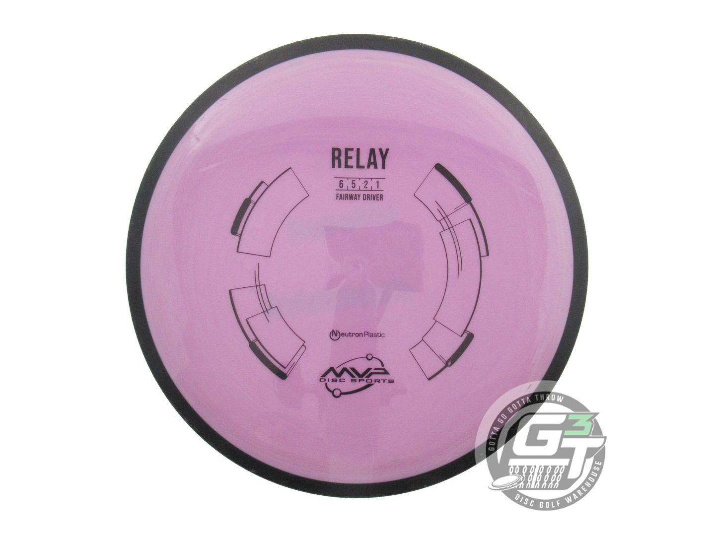 USED MVP Disc Sports Neutron Relay 170g Lilac Fairway Driver Golf Disc