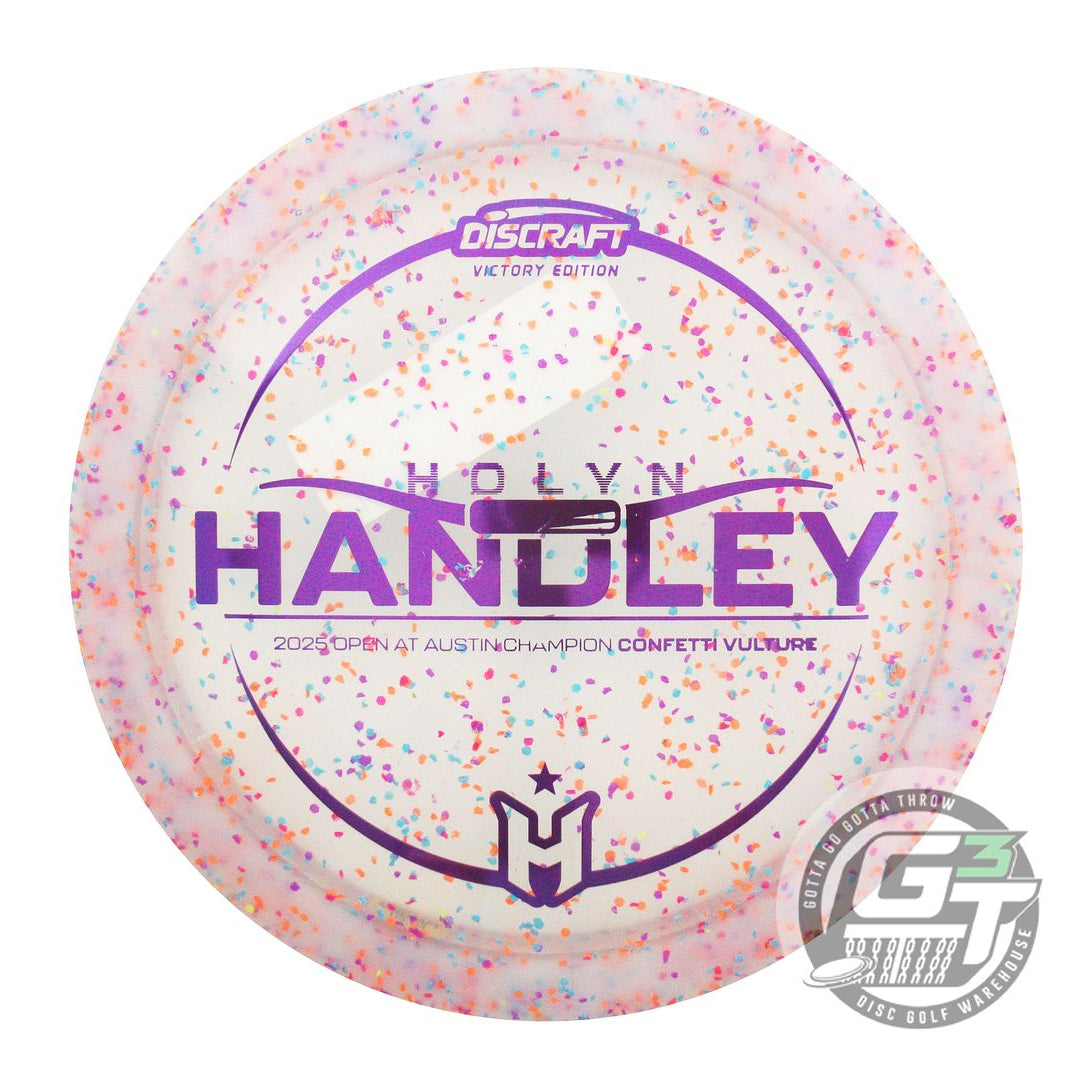Discraft Limited Edition Victory Edition 2025 Open at Austin Champion Holyn Handley Swirl Elite Z Vulture Distance Driver Golf Disc (Individually Listed)