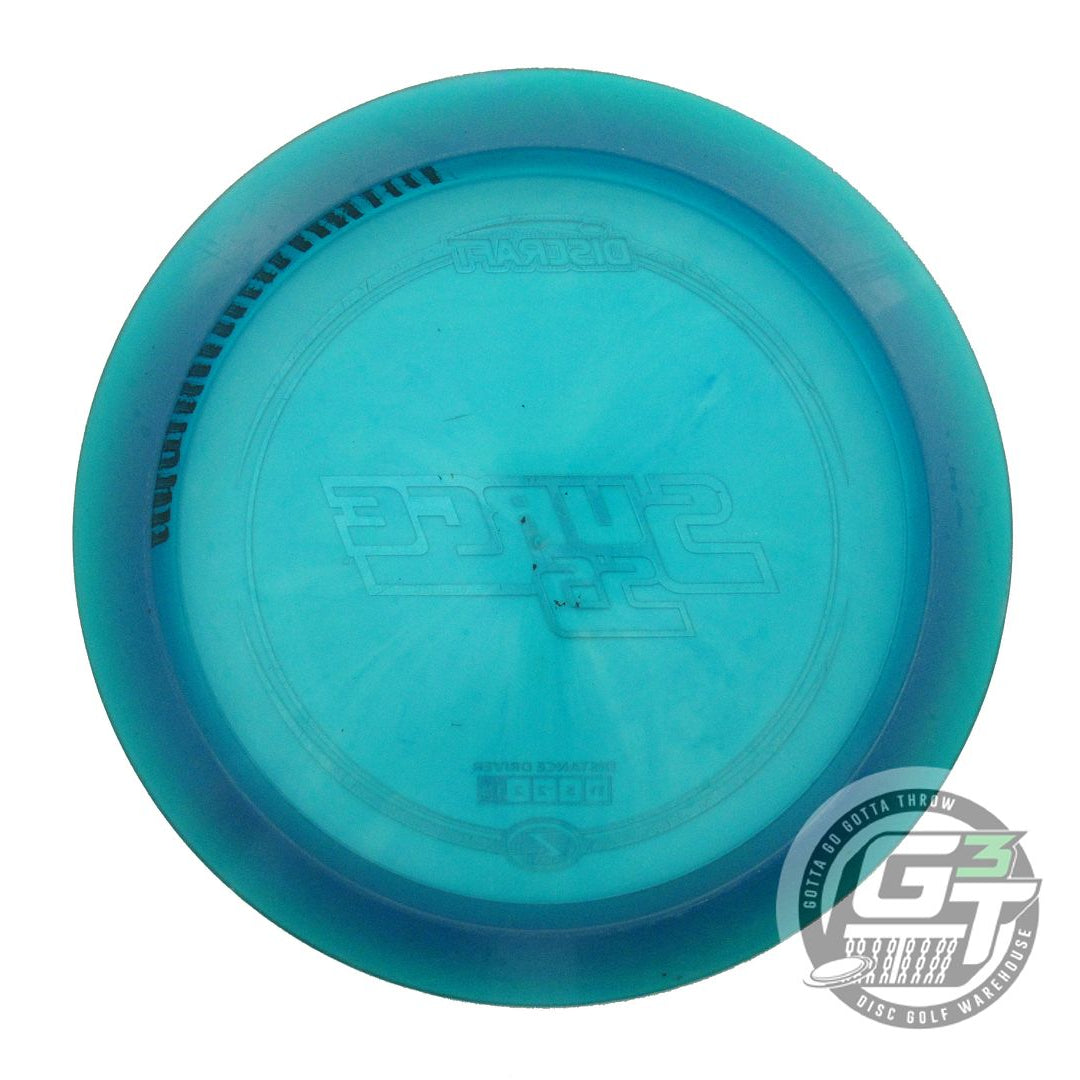 USED Discraft Z Surge SS 174g Teal Copper Weave Foil Distance Driver Golf Disc