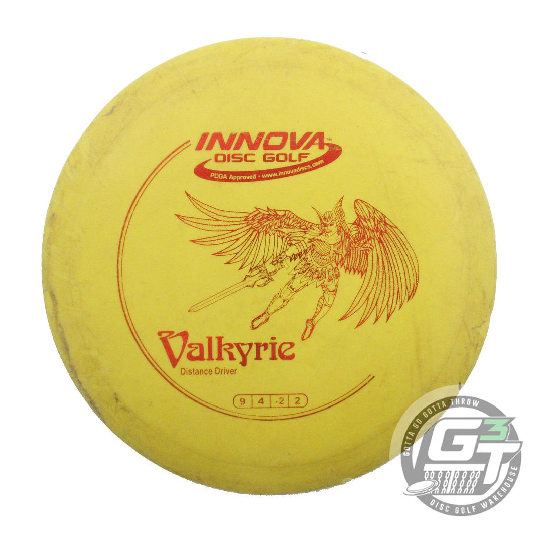 USED Innova DX Valkyrie 165g Yellow Red Foil Distance Driver Golf Disc