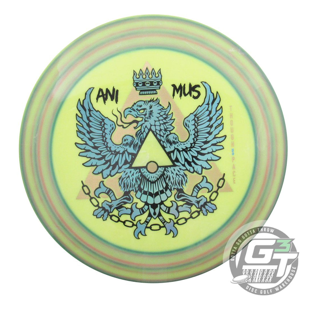 USED Thought Space Aura Animus 175g Yellow HOME DYED Distance Driver Golf Disc
