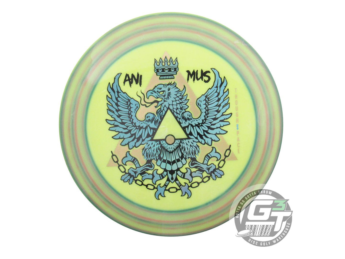 USED Thought Space Aura Animus 175g Yellow HOME DYED Distance Driver Golf Disc