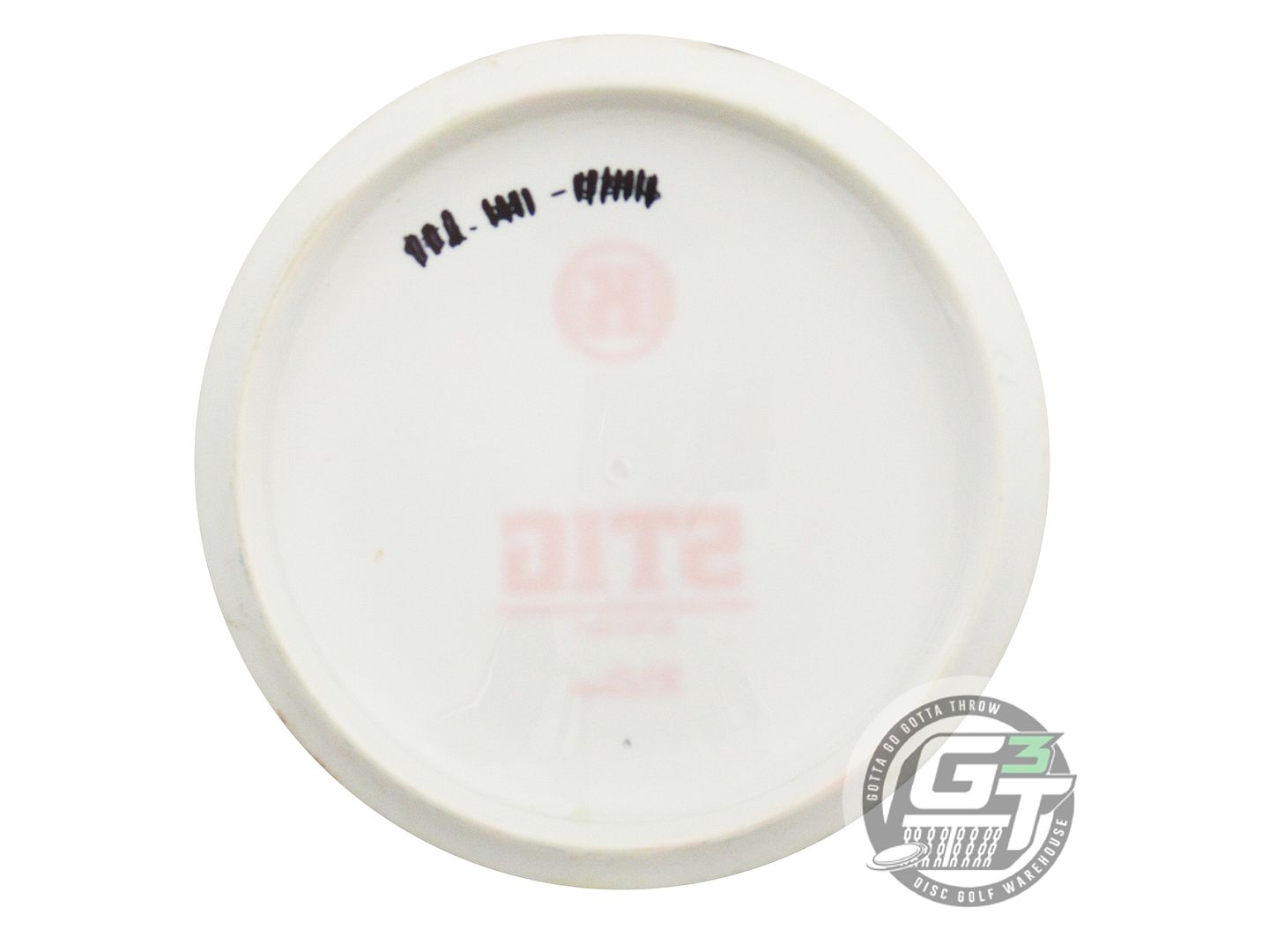 USED Kastaplast K1 Stig 173g White Red Stamp Midrange Golf Disc
