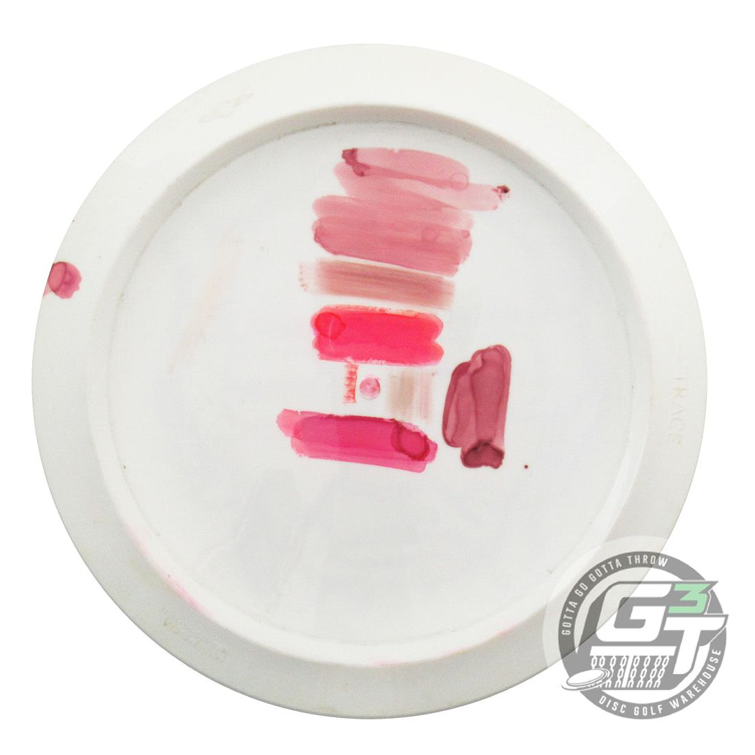 USED Streamline Discs Neutron Trace 169g White HOME DYED Distance Driver Disc