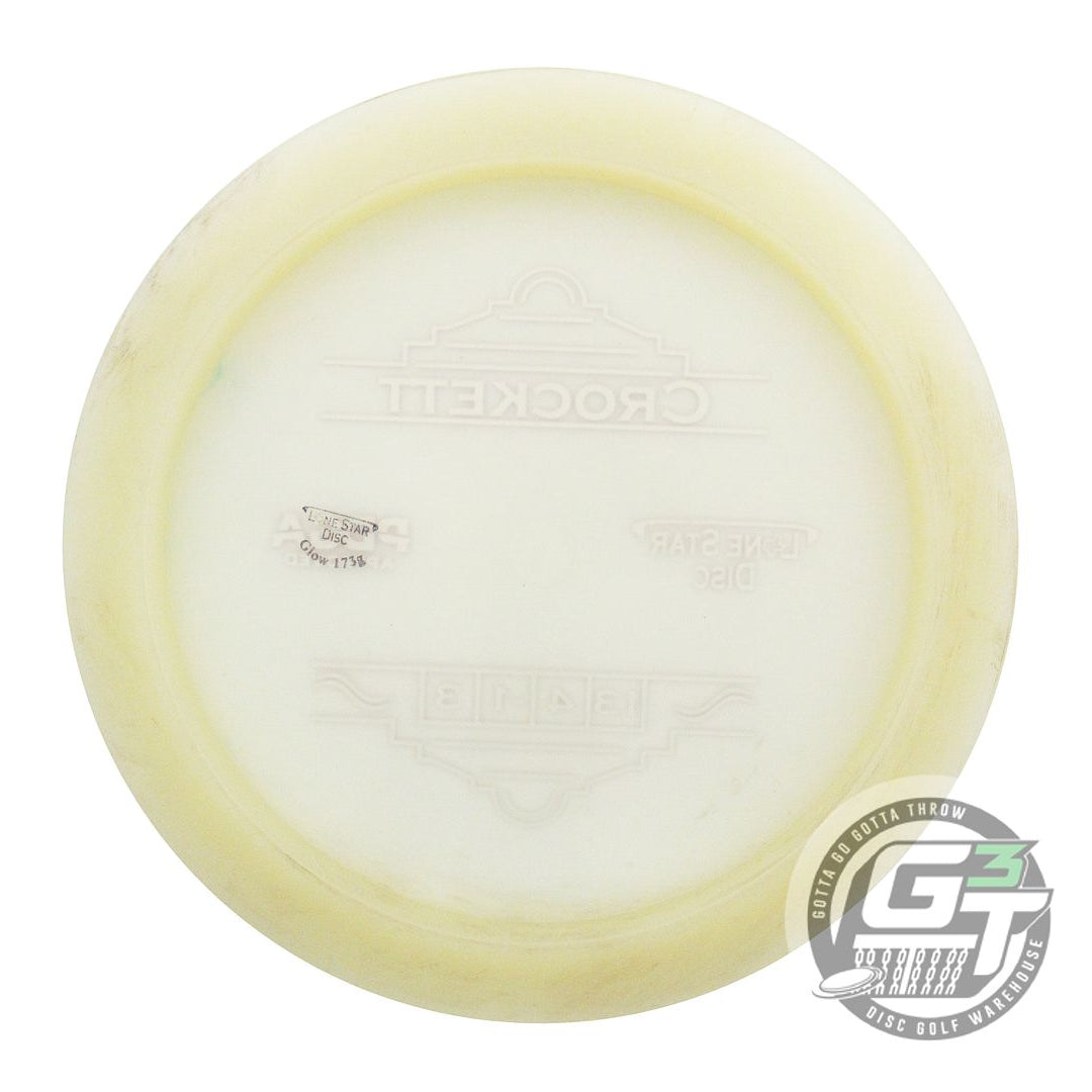 USED Lone Star Glow Crockett 173g Magenta Foil Distance Driver Golf Disc