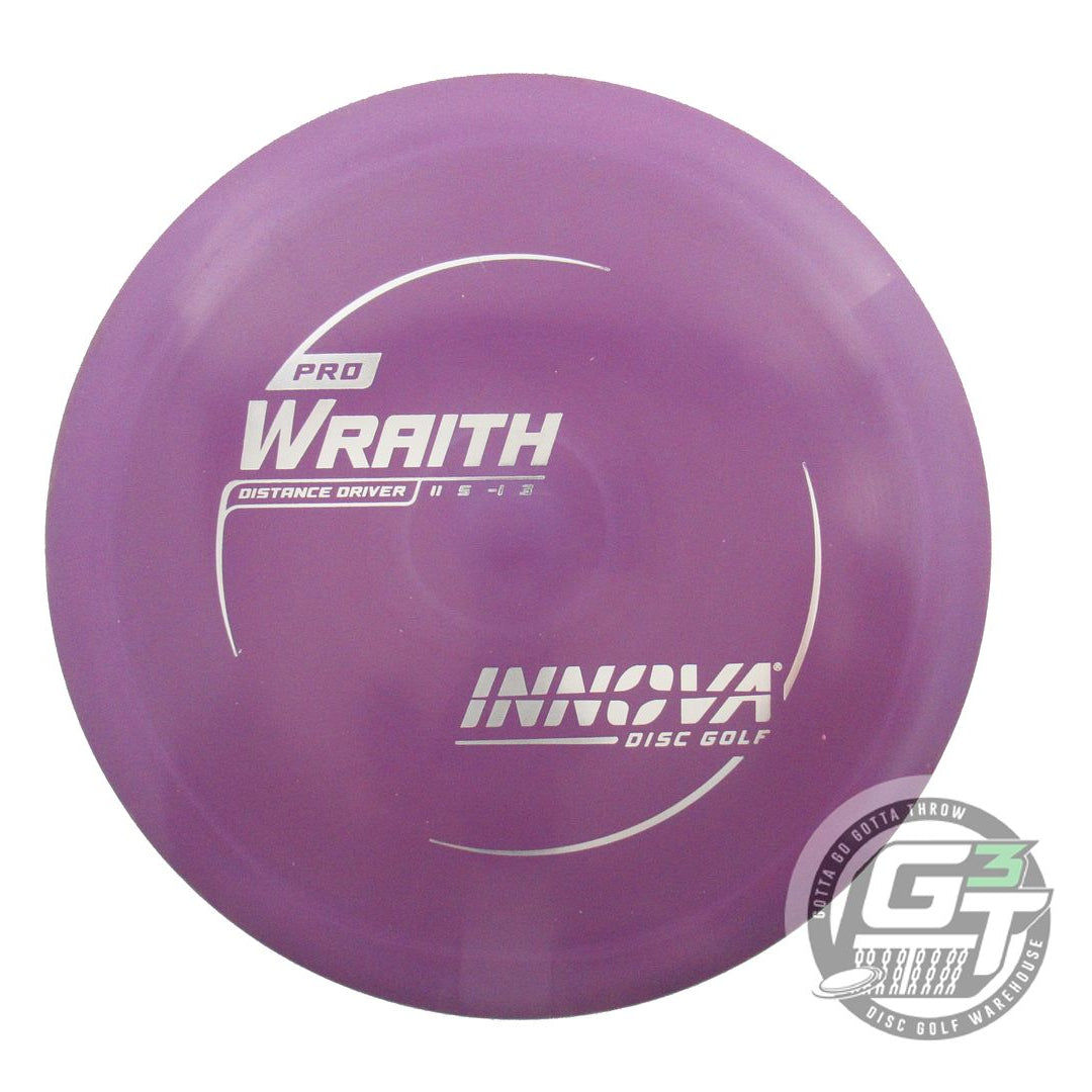 USED Innova Pro Wraith 168g Purple Silver Foil Distance Driver Golf Disc
