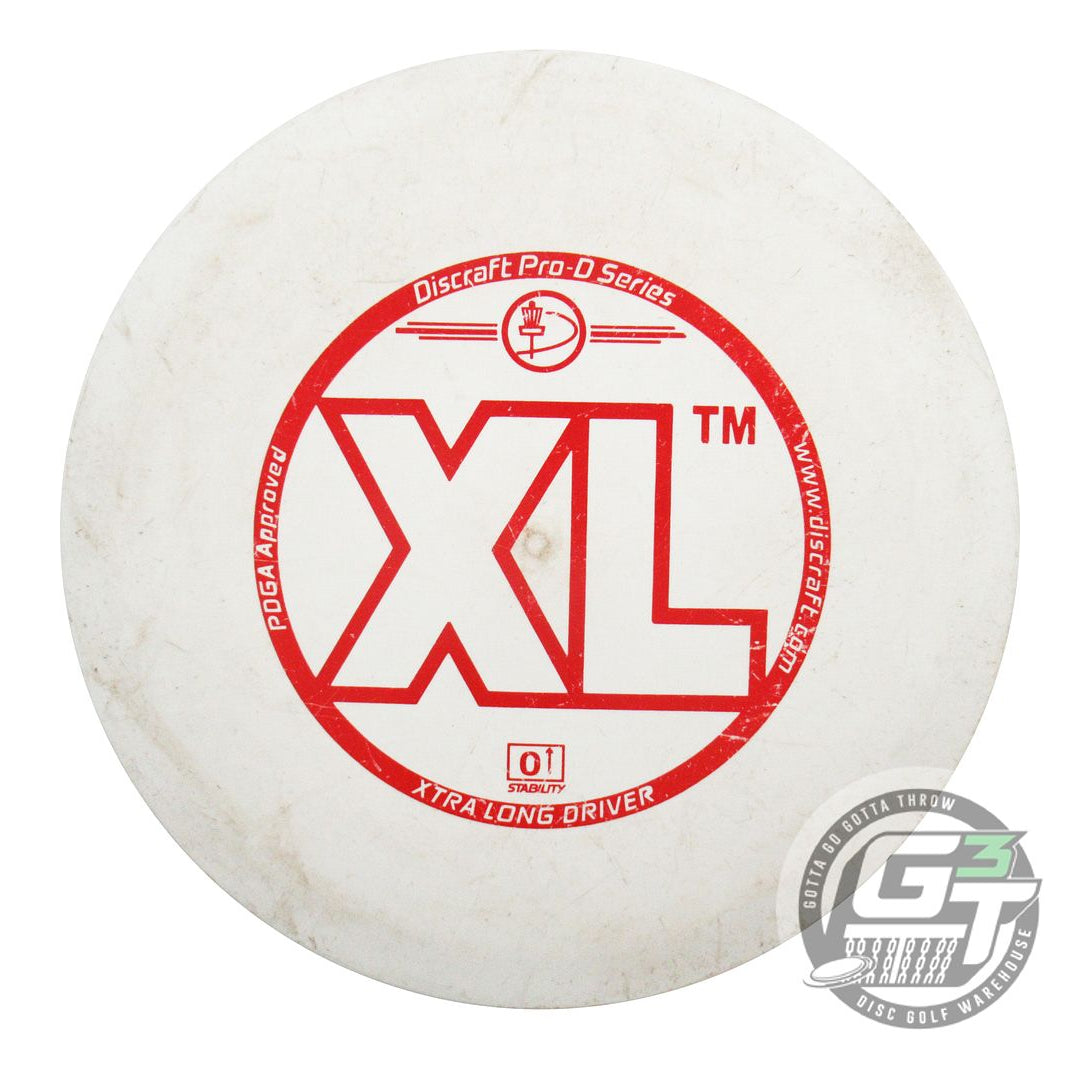 USED Discraft Pro D XL 172g White Red Stamp Distance Driver Golf Disc