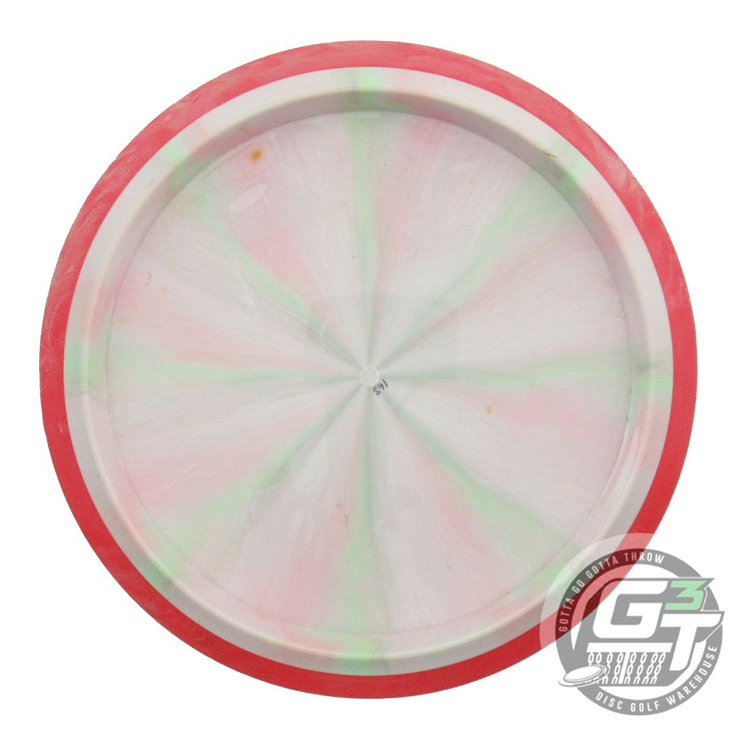 USED Axiom Discs X-OUT Cosmic Neutron Insanity 168g Pink-Lime Driver Golf Disc