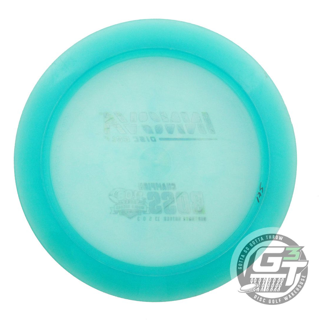USED Innova Champion Boss 175g Seafoam Cheetah Foil Distance Driver Golf Disc