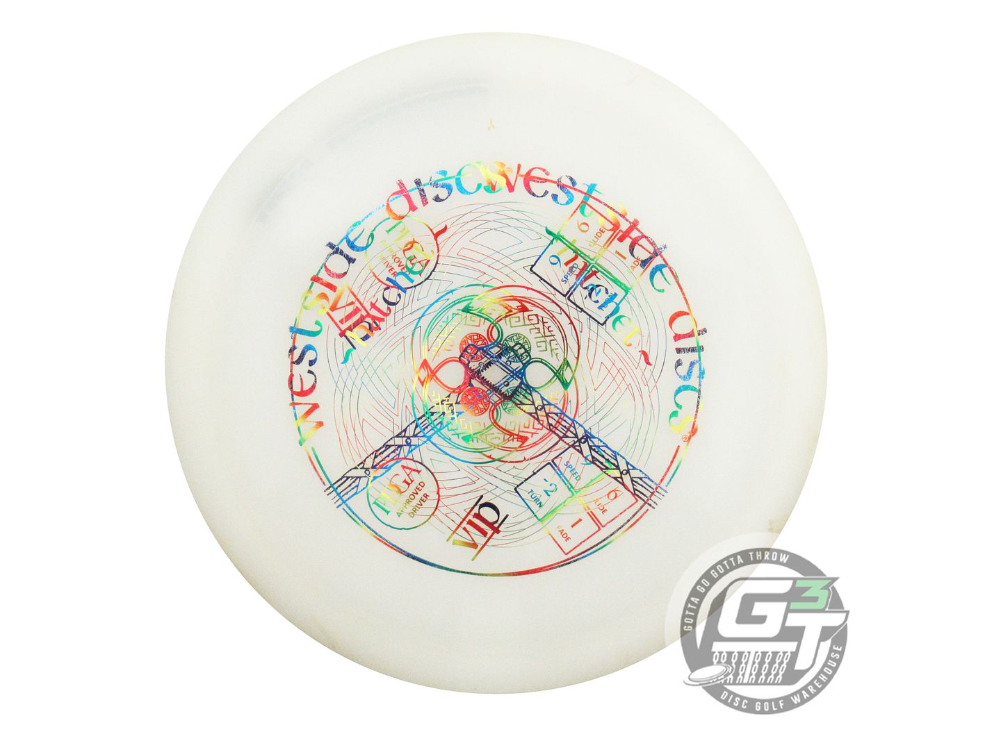 USED Westside Discs X-OUT VIP Hatchet 173g White Fairway Driver Golf Disc