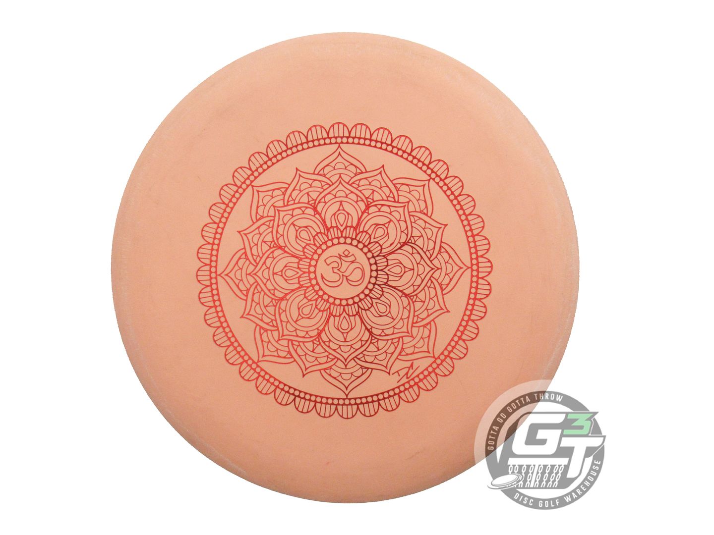 USED Gateway MANDALA Eraser Wizard 175g Peach Red Foil Putter Golf Disc
