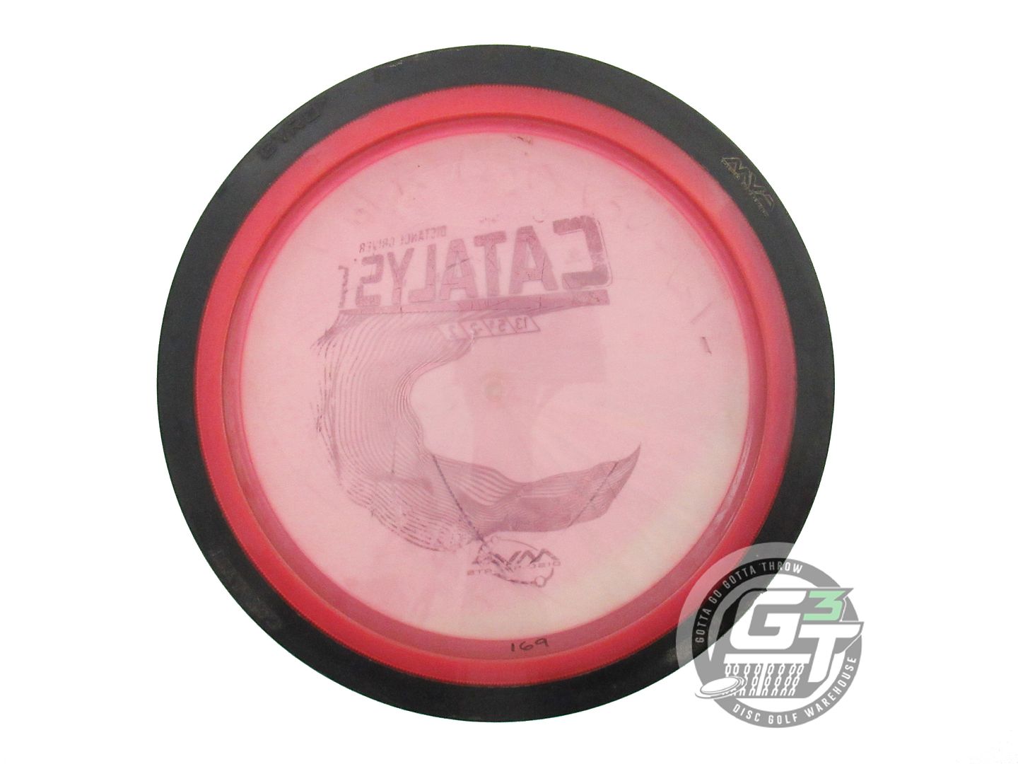 USED MVP Disc Sports Classic Proton Catalyst 169g Pink Distance Driver Golf Disc