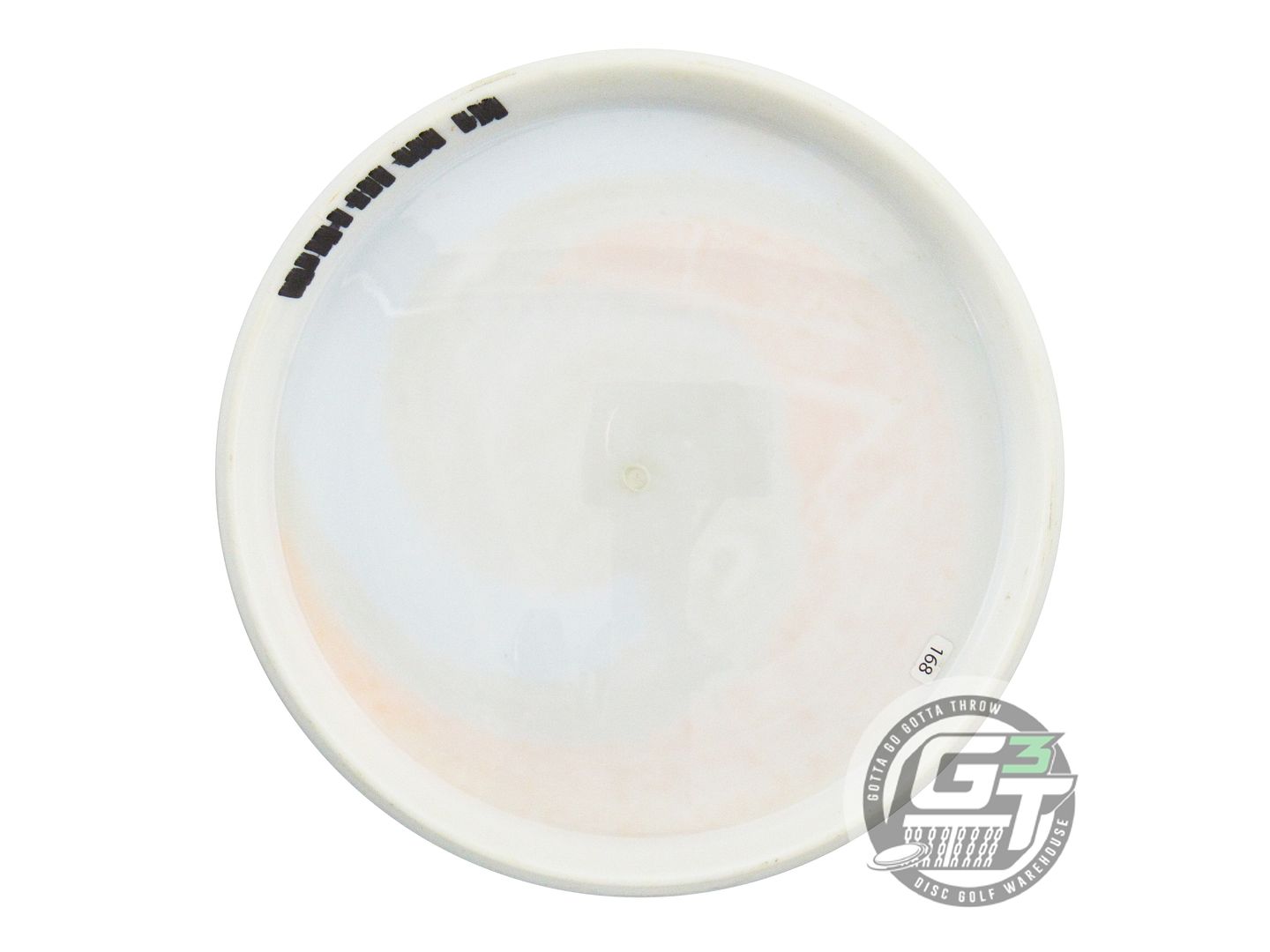 USED Streamline Discs Neutron Stabilizer 168g White HOME DYED Putter Golf Disc