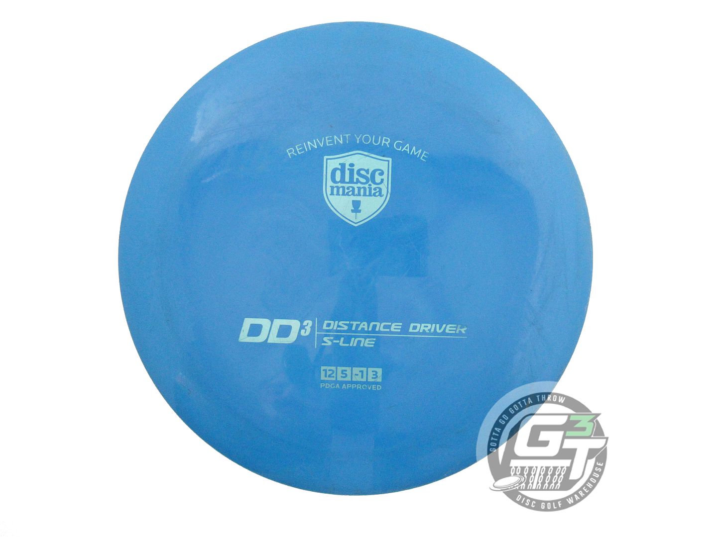 USED DiscMania S-Line DD3 172g Blue Aqua Foil Distance Driver Golf Disc