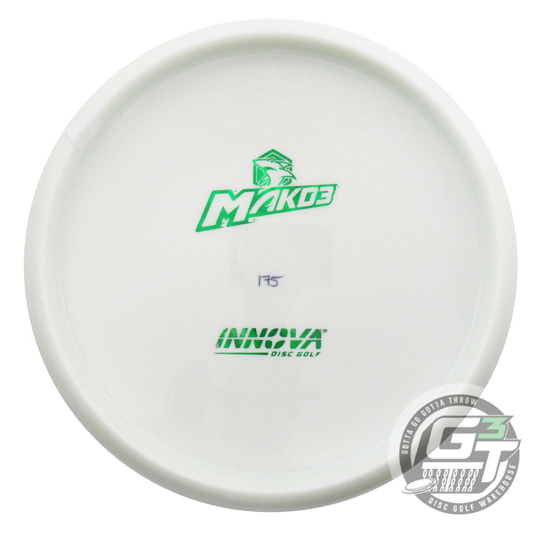 Innova White Bottom Stamp Star Mako3 Midrange Golf Disc (Individually Listed) - Gotta Go Gotta Throw