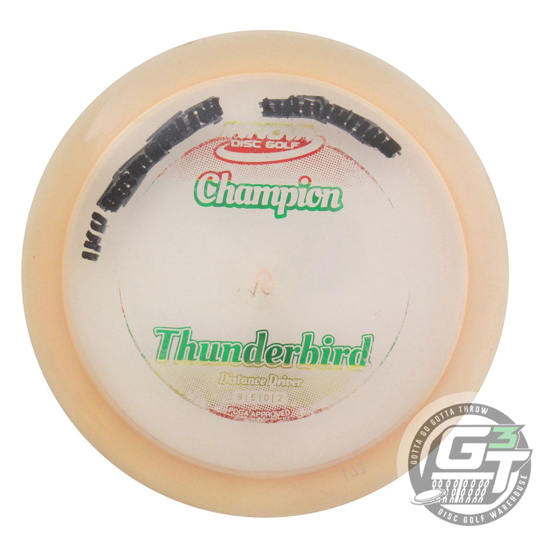 USED Innova Champion Thunderbird 173g Lt. Peach Rasta Foil Distance Driver Disc