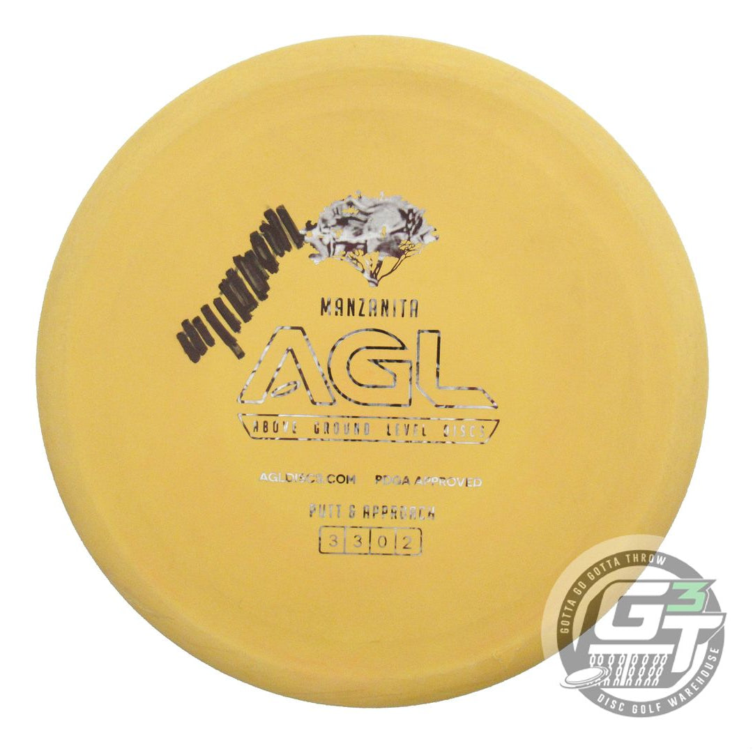 USED Above Ground Level Woodland Manzanita 170g Marigold Snake Foil Putter Disc