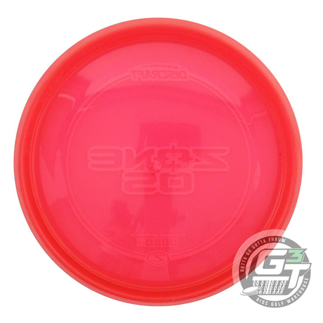 USED Discraft Z Zone OS 178g Red White Stamp Putter Golf Disc