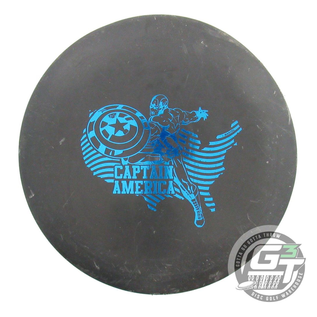 USED Dynamic Discs Prime Witness 174g Black CAPTAIN AMERICA Fairway Driver Disc