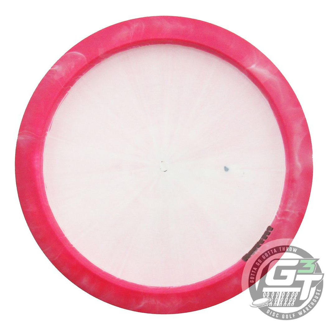 USED Dynamic Discs Fuzion Orbit Vandal 175g Pink-White Distance Driver Golf Disc