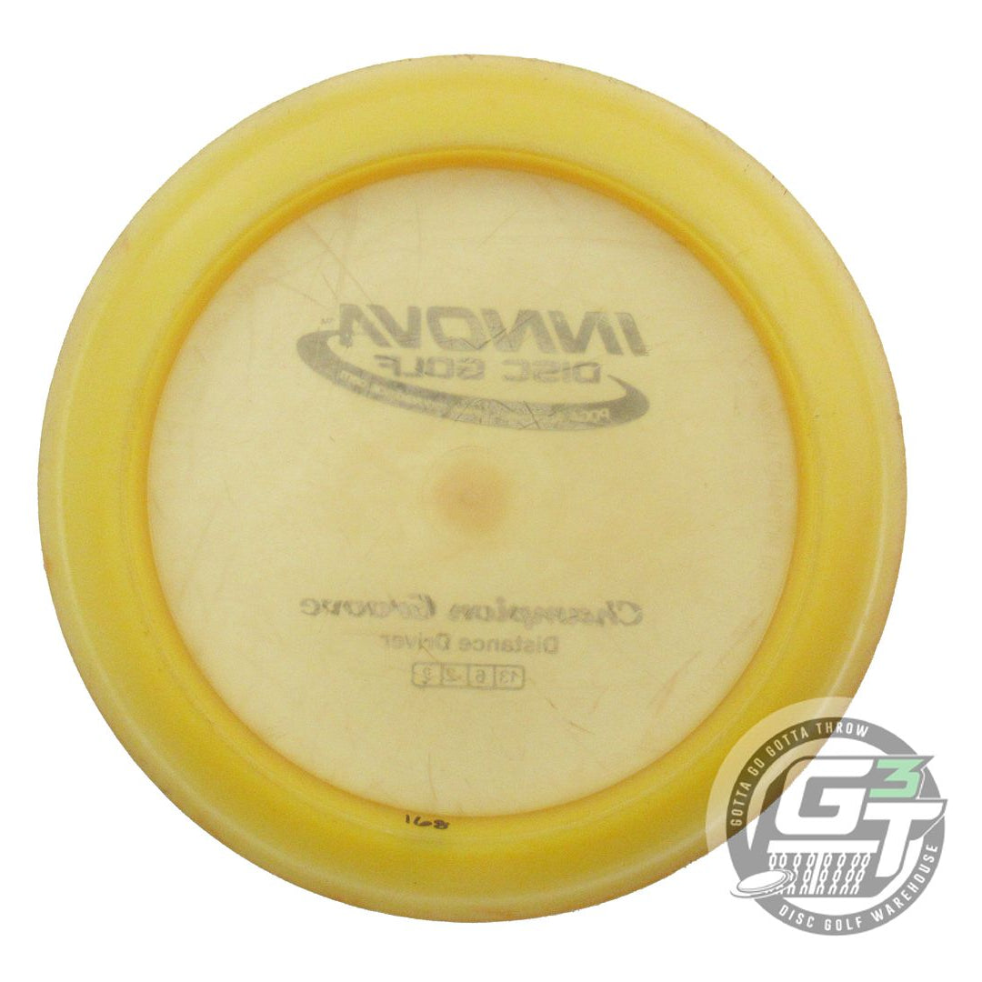 USED Innova Champion Groove 168g Yellow Blue Stamp Distance Driver Golf Disc