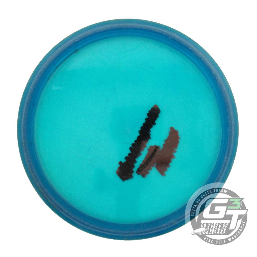 USED Dynamic Discs Lucid Justice 173g Blue Wiped Stamp Midrange Golf Disc