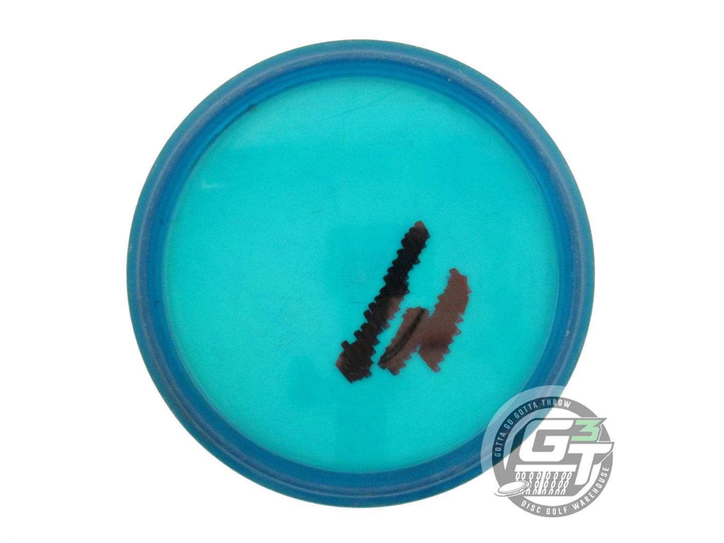 USED Dynamic Discs Lucid Justice 173g Blue Wiped Stamp Midrange Golf Disc