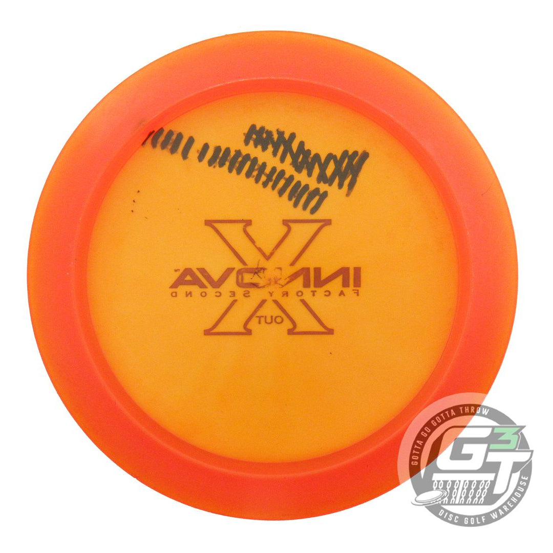 USED Innova X-OUT Champion Xcaliber 175g Orange Distance Driver Golf Disc