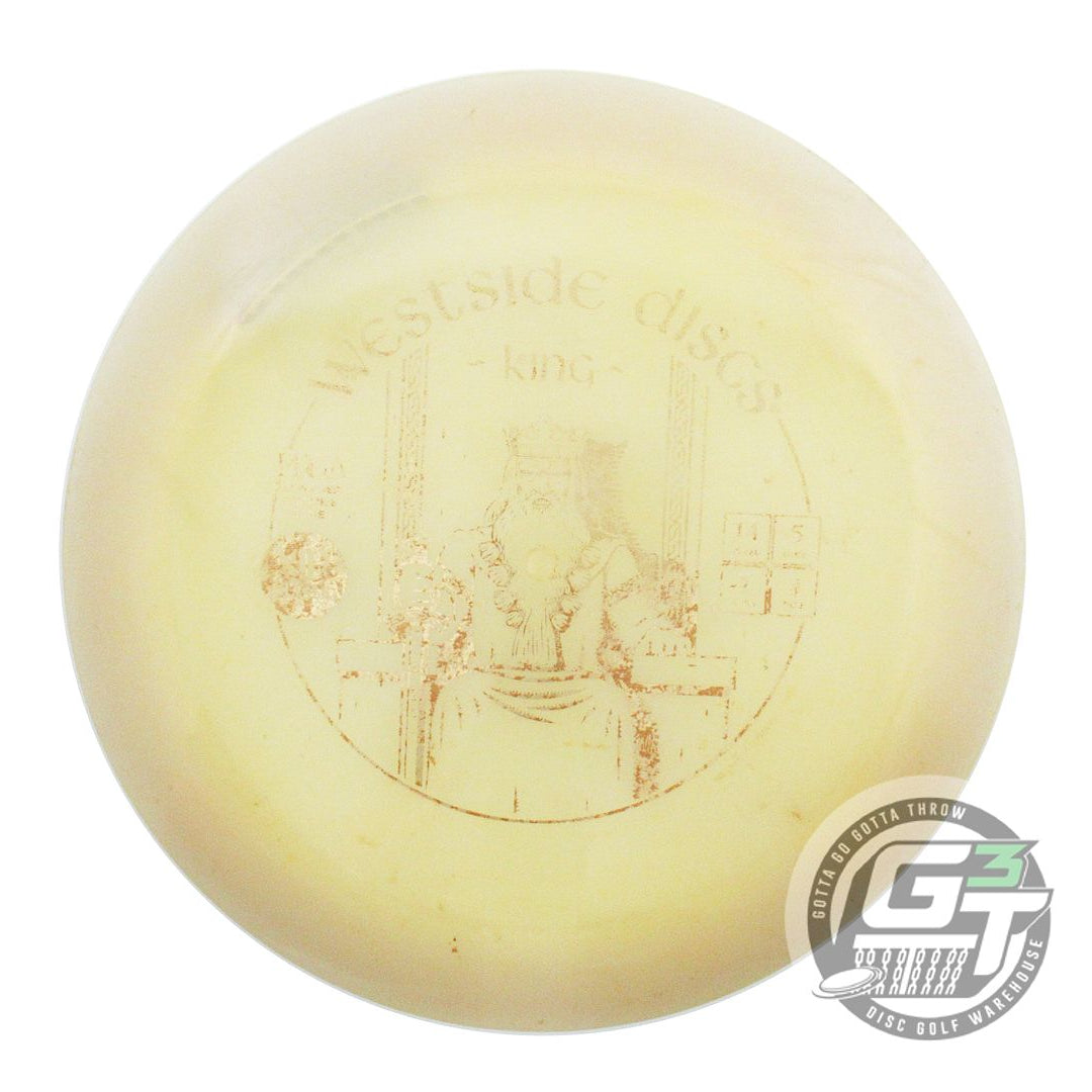 USED Westside Discs VIP King 165g Cream Gold Patina Foil Distance Driver Disc