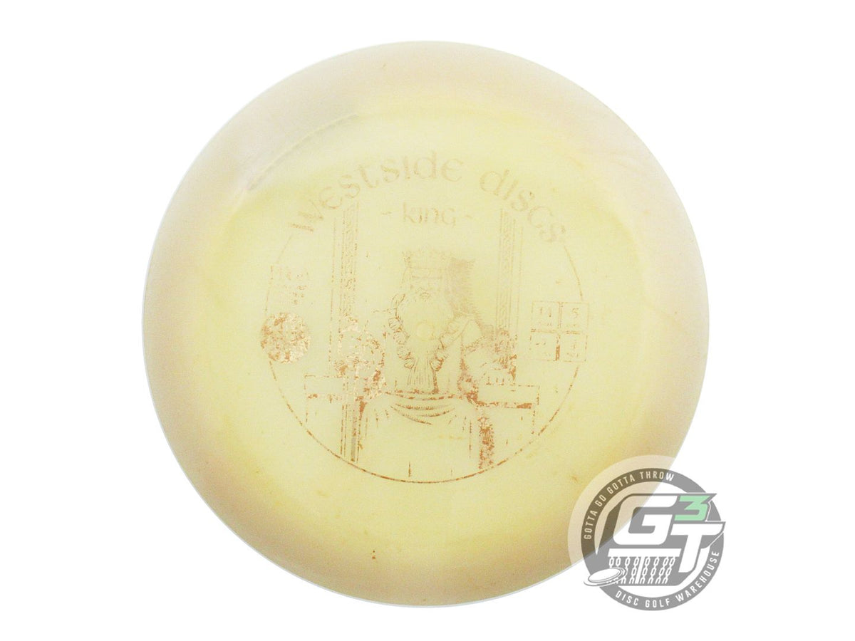 USED Westside Discs VIP King 165g Cream Gold Patina Foil Distance Driver Disc