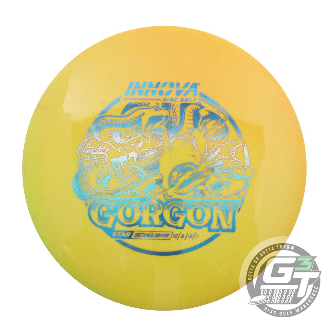 USED Innova Star Gorgon 175g Marigold Frost Foil Distance Driver Golf Disc