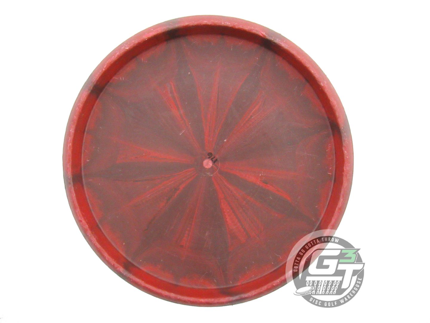 USED Dynamic Discs Classic Hard Burst Warden 175g Red Flag Foil Putter Golf Disc